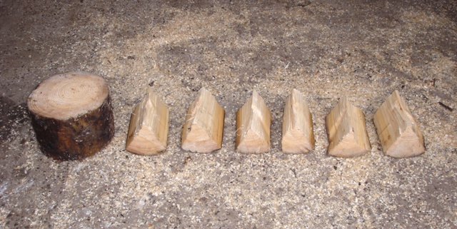 Kiln Dried, Sixth cut, split firewood logs